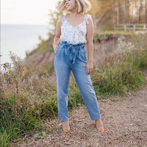 Abercrombie and Fitch S floral print blouse Small